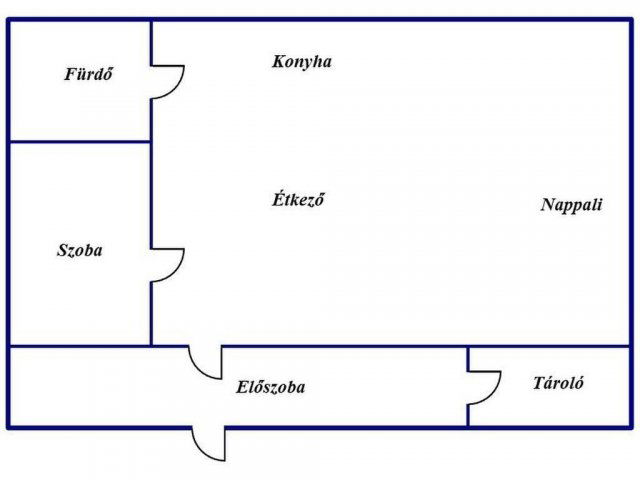 Eladó családi ház, Nagykállóban 32 M Ft, 1 szobás