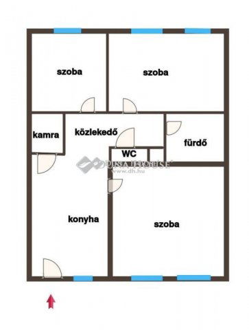 Kiadó téglalakás, albérlet, Kiskőrösön, Bajcsy-Zsilinszky utcában