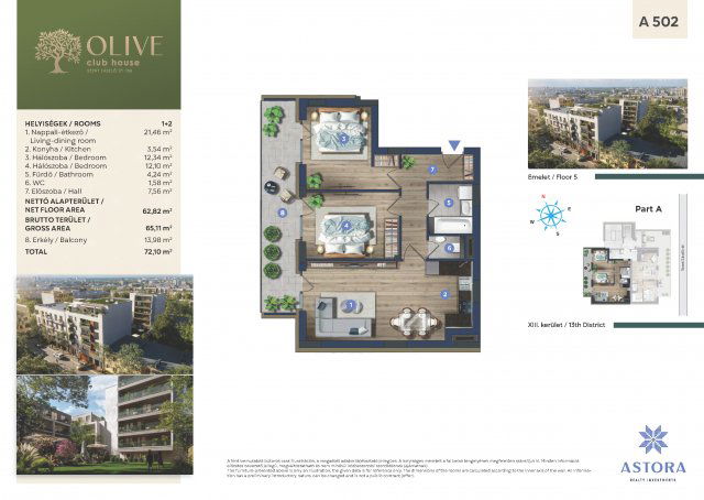 Eladó téglalakás, XIII. kerületben, Szent László úton