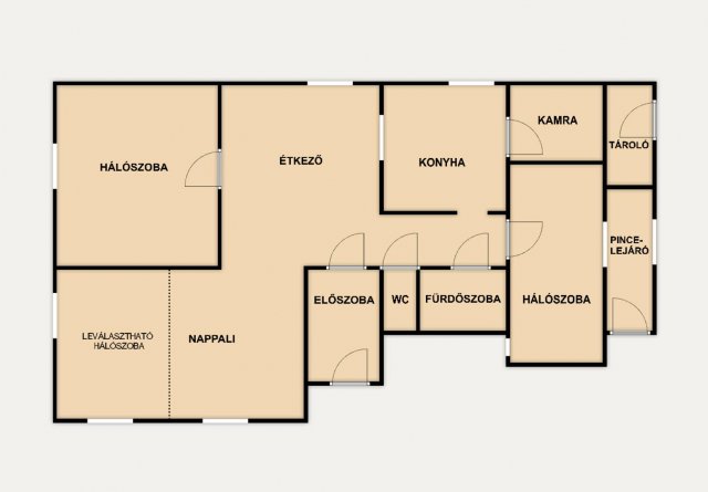 Eladó családi ház, Acsában 49.9 M Ft, 3 szobás