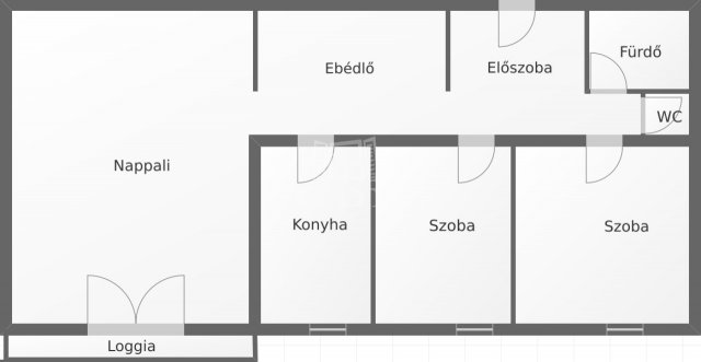 Eladó panellakás, Dunakeszin 79.99 M Ft, 2+1 szobás