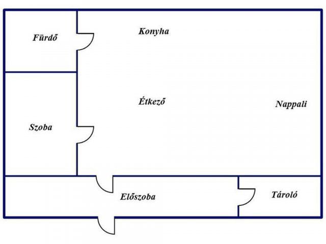 Eladó családi ház, Nagykállóban 28 M Ft, 1 szobás