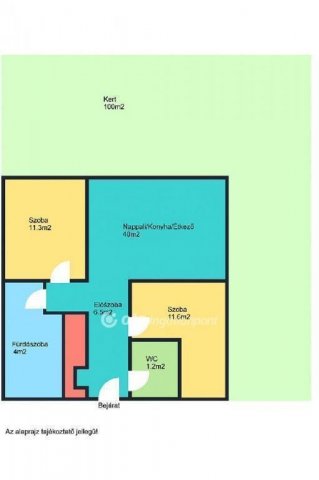 Eladó téglalakás, Budapesten, XXI. kerületben 99.9 M Ft