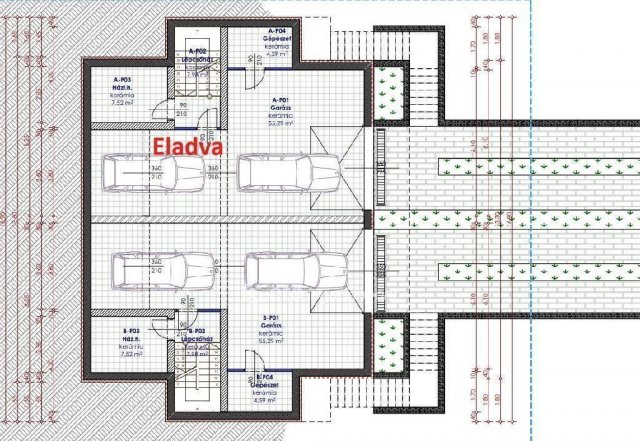 Eladó ikerház, Budapesten, II. kerületben 299.9 M Ft, 4 szobás