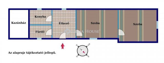 Eladó családi ház, Izsákon 17.9 M Ft, 2 szobás