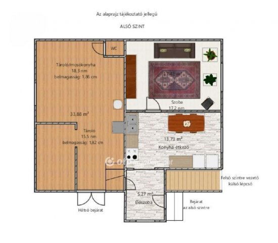 Eladó családi ház, Budapesten, XXII. kerületben 130 M Ft