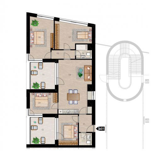 Eladó téglalakás, Budapesten, XVIII. kerületben, Üllői úton