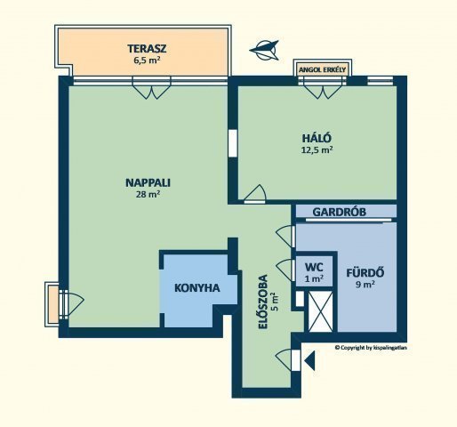 Eladó téglalakás, Budapesten, XI. kerületben, Gyula utcában