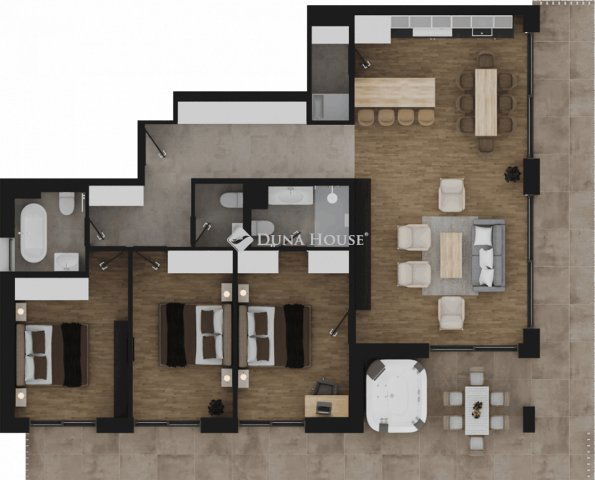 Eladó téglalakás, Budapesten, II. kerületben 468 M Ft, 4 szobás