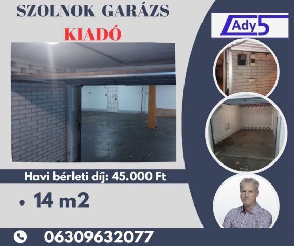 Eladó garázs, Szolnokon 0.045 M Ft / költözzbe.hu