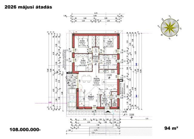 Eladó családi ház, Gyömrőn 108 M Ft, 4 szobás