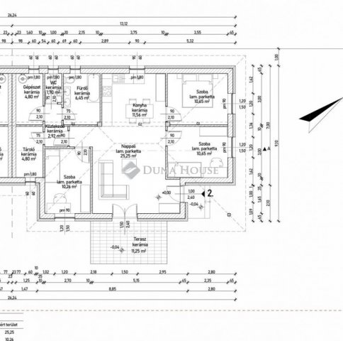 Eladó ikerház, Vasadon 74.9 M Ft, 4 szobás / költözzbe.hu