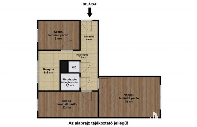 Eladó panellakás, Szegeden 49.9 M Ft, 3 szobás