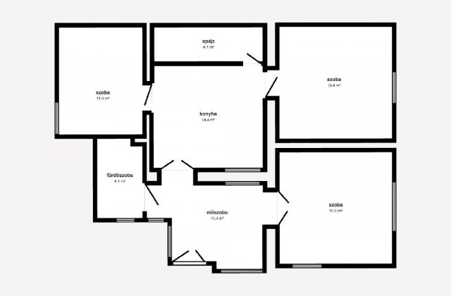 Eladó családi ház, Mezőnagymihályon 22 M Ft, 3 szobás