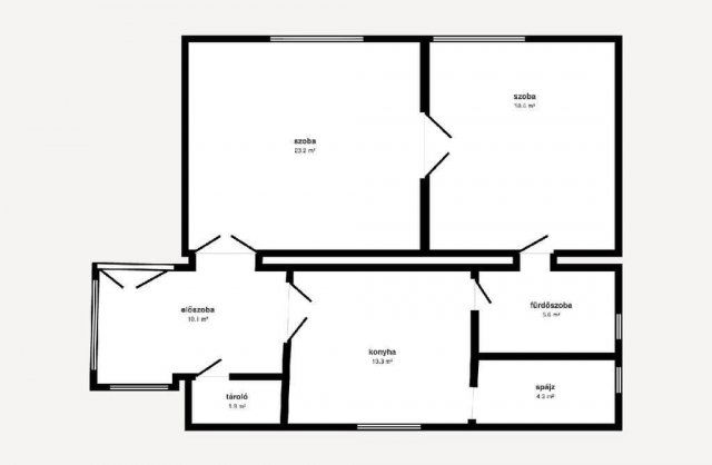 Eladó sorház, Szikszón 31 M Ft, 2 szobás / költözzbe.hu
