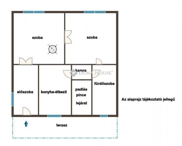 Eladó családi ház, Budapesten, XVIII. kerületben 56 M Ft