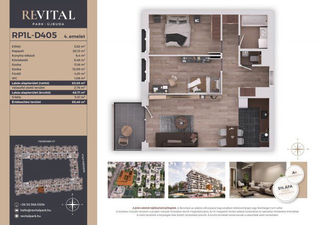 Eladó téglalakás, Budapesten, XI. kerületben, Fehérvári úton