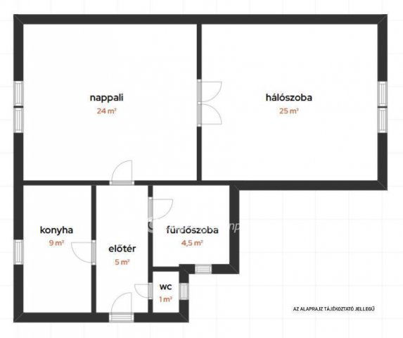 Eladó téglalakás, Győrött 73.9 M Ft, 2 szobás