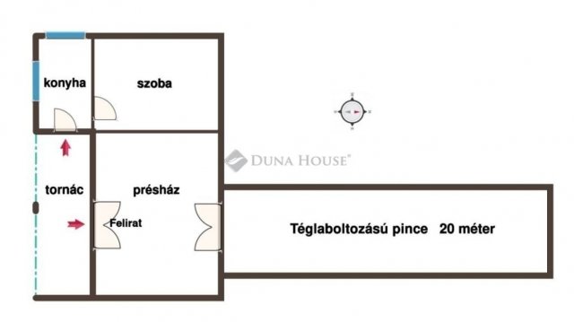 Eladó mezogazdasagi ingatlan, Siklóson 15 M Ft, 2 szobás