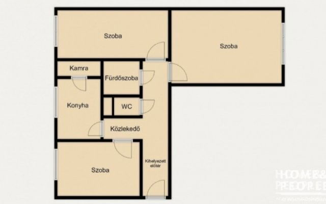 Eladó téglalakás, Szegeden 62.9 M Ft, 3 szobás