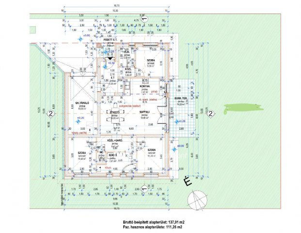 Eladó ikerház, Debrecenben 74.99 M Ft, 3 szobás