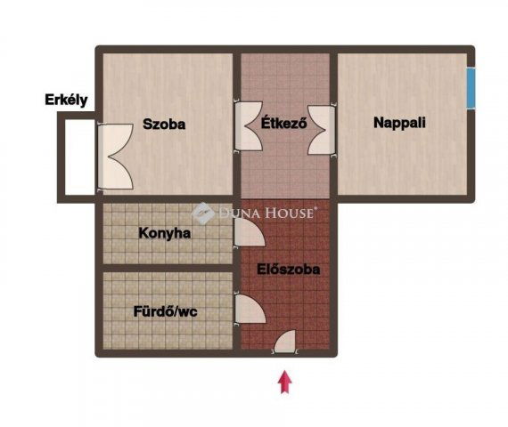 Eladó téglalakás, Budapesten, V. kerületben 89.5 M Ft, 2 szobás