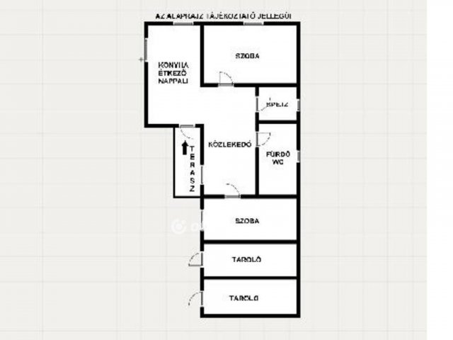 Eladó családi ház, Tápiógyörgyén 16 M Ft, 2 szobás
