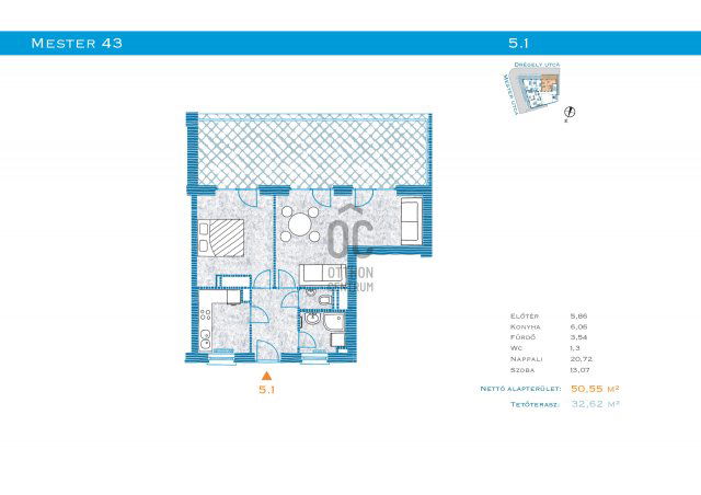 Eladó téglalakás, Budapesten, IX. kerületben 113.9 M Ft