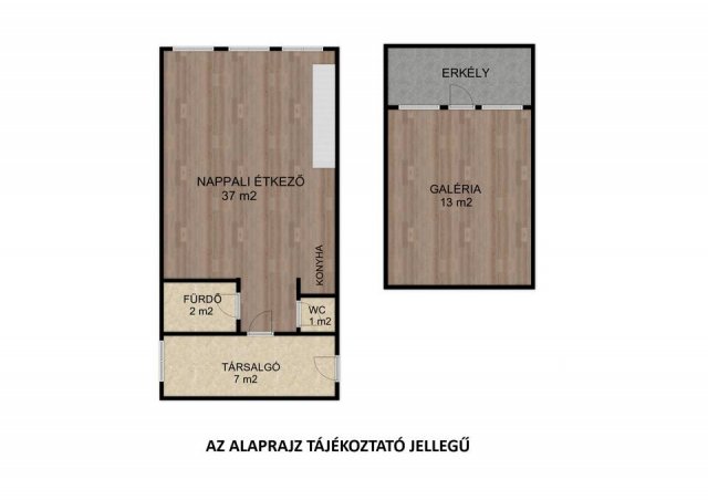 Eladó téglalakás, Gyulán 38 M Ft, 1 szobás