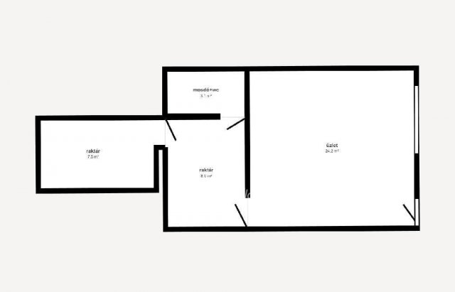 Eladó üzlethelyiség, Múcsonyban 27 M Ft, 1 szobás