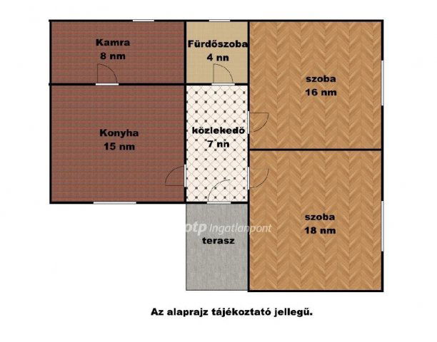 Eladó családi ház, Jászladányon 9 M Ft, 2 szobás