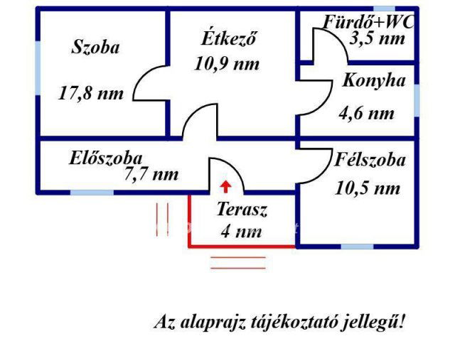 Eladó családi ház, Jászfényszarun 17 M Ft, 1+1 szobás