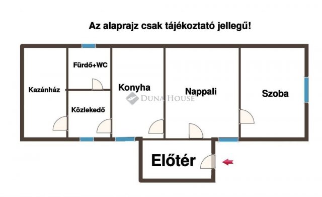 Eladó családi ház, Törtelen 20 M Ft, 2 szobás