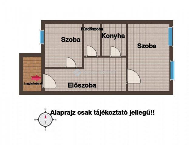 Eladó téglalakás, Budapesten, VIII. kerületben 57.95 M Ft