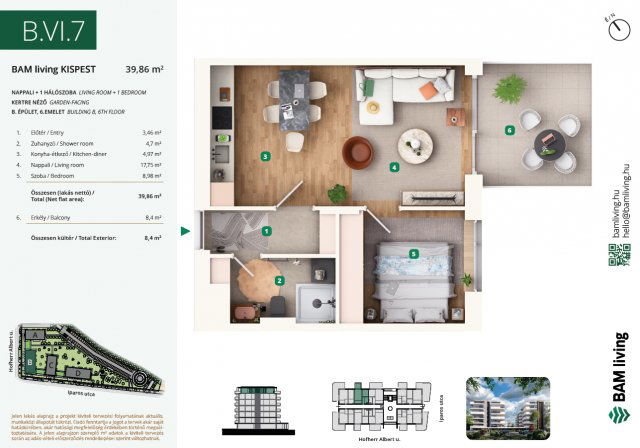 Eladó téglalakás, Budapesten, XIX. kerületben, Iparos utcában