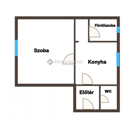 Eladó téglalakás, Sopronban 35 M Ft, 1 szobás