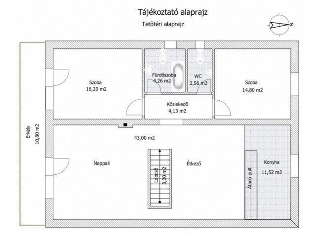 Eladó családi ház, Csömörön, Csömör úton 74.9 M Ft