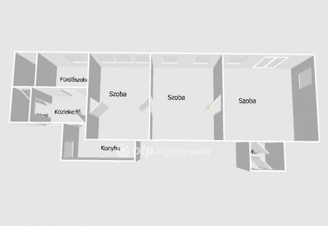 Eladó téglalakás, Egerben 85 M Ft, 3 szobás