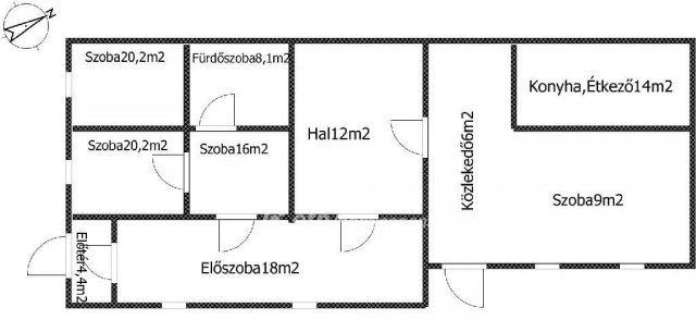 Eladó családi ház, Makádon 32.8 M Ft, 5 szobás