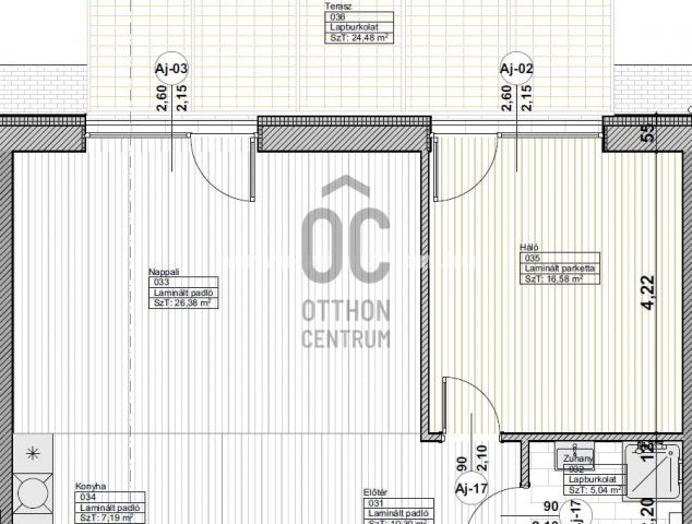 Eladó téglalakás, Kiskunlacházán 72.04 M Ft, 2 szobás