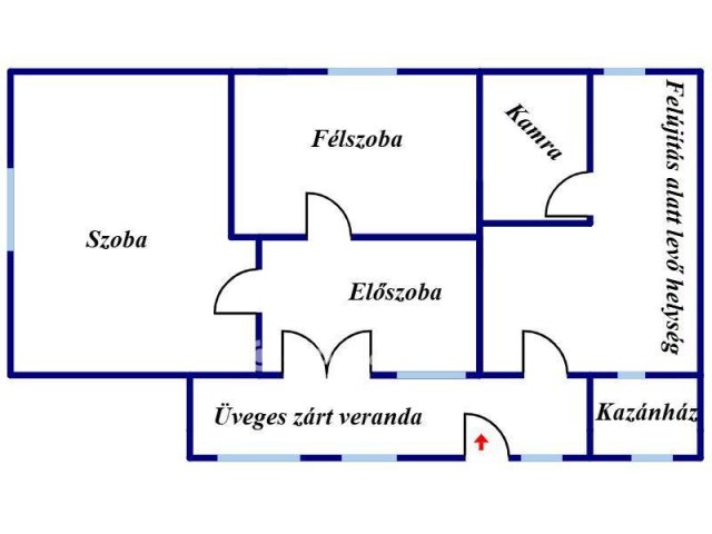 Eladó családi ház, Biharkeresztesen 35 M Ft, 1+2 szobás