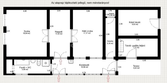 Eladó családi ház, Isaszegen 53.99 M Ft, 2+1 szobás