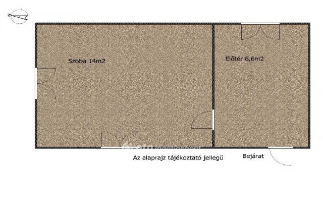 Eladó családi ház, Dunavecsén 14.9 M Ft, 1 szobás