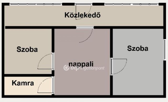 Eladó családi ház, Derecskén 6.25 M Ft, 2 szobás