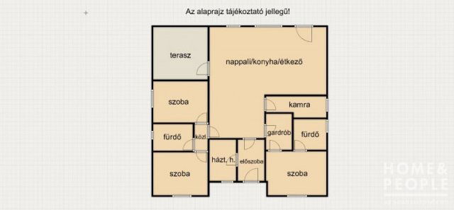 Eladó családi ház, Tiszaszigeten 93.5 M Ft, 4 szobás