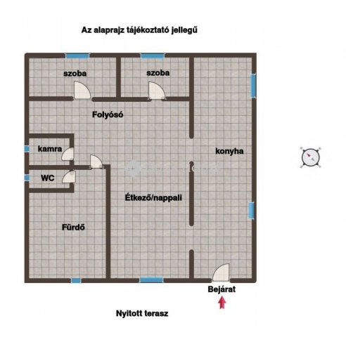 Eladó családi ház, Kiszomboron 32.99 M Ft, 2 szobás