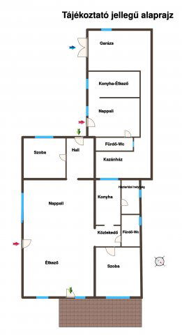 Eladó családi ház, Örkényen 59.9 M Ft, 4 szobás