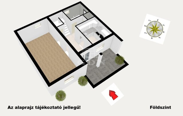 Eladó sorház, Csévharaszton 84.9 M Ft, 4 szobás