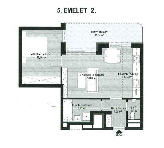 Eladó téglalakás, Budapesten, VIII. kerületben 92.6 M Ft