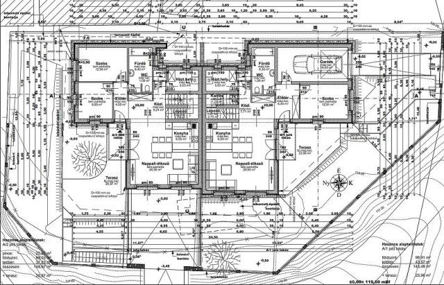 Eladó ikerház, Dunakeszin 157.9 M Ft, 4 szobás